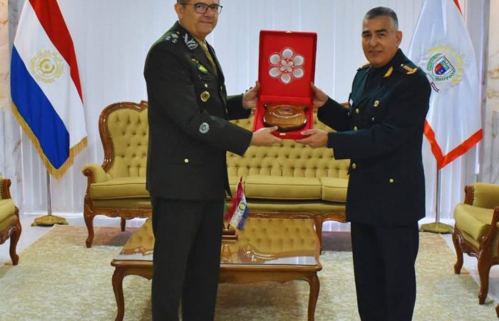 VISITA DEL SEÑOR JEFE DEL DEPARTAMENTO DE EDUCACIÓN Y CULTURA DEL EJERCITO BRASILEÑO